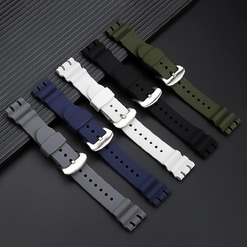 Per Tissot T-SPORT Sport T115417 T115407/427 Cinturino Bracciale Impermeabile in Gomma Siliconica con Strumenti 22mm Cinturino per Orologio con Tacca