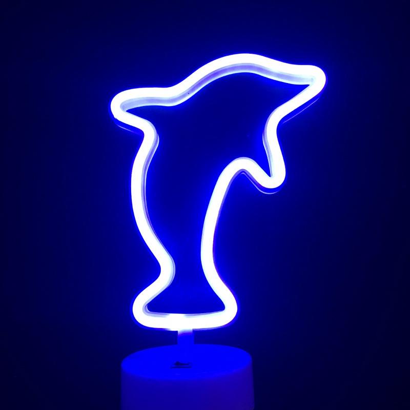 Creative LED Heart Neon Light - Romantic Atmosphere Table Lamp for Bedroom Decor