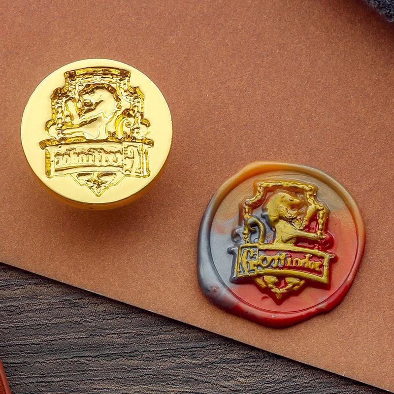 Eco-Friendly Zinc Alloy Retro Wax Seal Head with Color-Preserving Electroplating