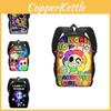World Dandy Game Cartoon Cute Character Printed Student Backpack Children For