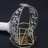 Starry Rhinestone Zircon Headband - Retro Bridal Crown Wedding Accessories