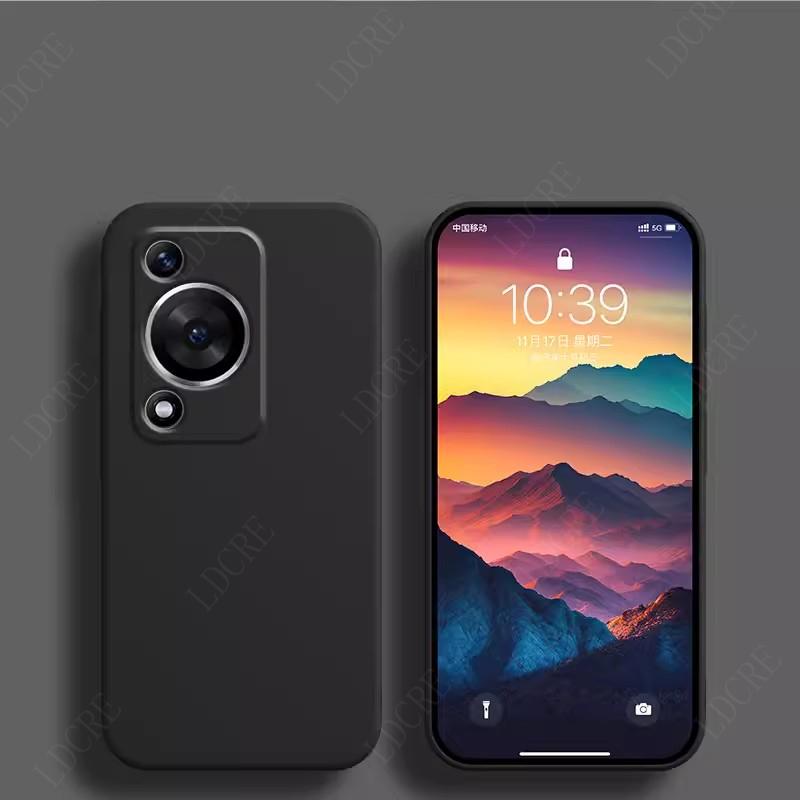 

Чехол для Huawei Nova Y72 для Nova Y72, чехол-бампер, противоударный силиконовый мягкий чехол из ТПУ для Huawei Nova Y 72 Y72 Fundas For Nova Y72 чёрный