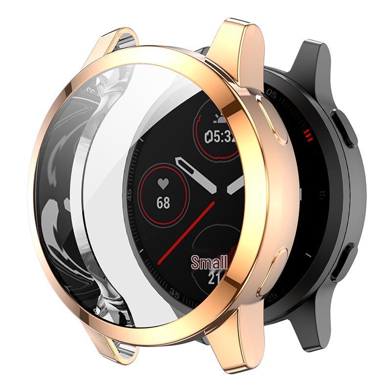 Garmin Vivoactive 4/4s & Venu 2/2S Electroplated Full Coverage Anti-drop Touchscreen Protective Watch Case