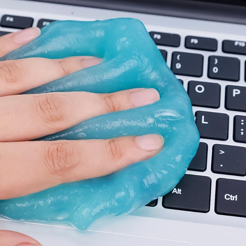 Araba Temizleme Yumuşak Yapıştırıcı Etkili Toz Alma Jeli Evrensel Araba İçi Temizleme Sihirli Kil Ev Klavyesi Masa Temizleme Aracı