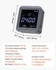 Carbon Dioxide Monitor, CO2 Controller with Temperature and Humidity Display, 4.57m NDIR Sensor Cable CO2 Sensor, Carbon Dioxide Detector for Bedside,