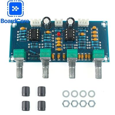 XH-A901 Preamp Ön Amfi Tiz Bas NE5532 Ton Kartı Ses Ayarı Ön Amplifikatör Ton Kontrolcüsü Amplifikatör Kartı İçin