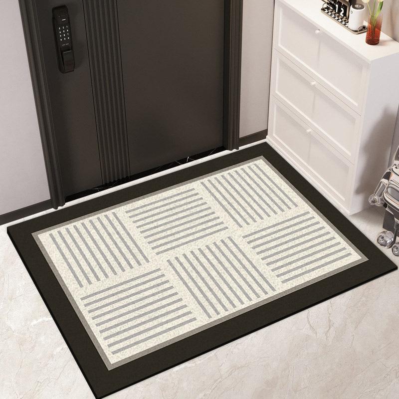 Light Luxury Simple Carpet Entry Door Thickened Silk Floor Mat Can Be Cut Into The Door Home Foot Mat Dirty Wear-resistant Door Mat