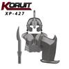 1 STÜCK LOTR Elfen Soldat Orks Armee Figuren Rüstung Wache Krieger Bogenschütze Mittelalterliche Ritter Bausteine Steine Spielzeug für Kinder Geschenke