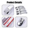 Chrome Car Door Handle Cover Trim with 2 Auto Sensor Holes For Chevy Silverado 1500 2019 2020 2025 2025 2025 2025 CarAccessories