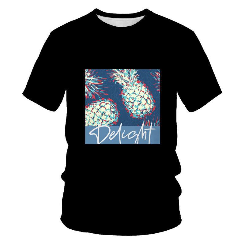 Graffiti Painting 3D Digital Print Men's Round Neck T-Shirt V-neck Short Sleeve Loose Fit Casual Wear Winter 2026