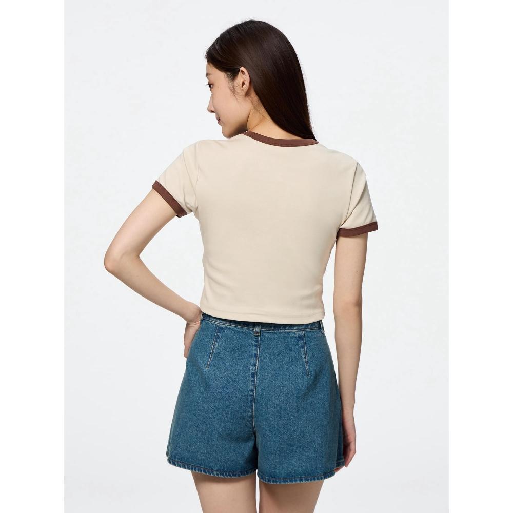 Gu By Uniqlo Graphic Ringer T Haribo