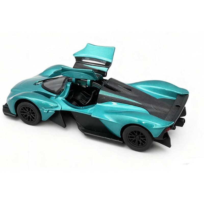 1/39 Aston Martin Valkyrie Alloy Track Sports Car Model Diecast Metal Racing Super Vehicles Car Model High Simulation Kids Gifts