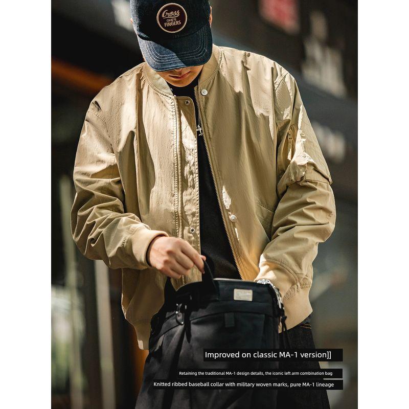 Marden MA1 Pilot Jacket Khaki Parka