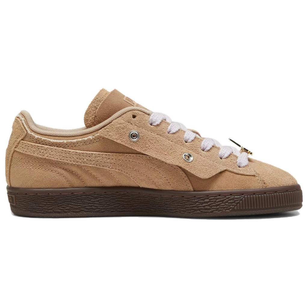 X-Girl X Puma  Suede Toasted Almond Women Sneakers Tan Dusty-Tan 396251-02