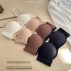A002 Strapless Push-Up Bra with Front Buckle and Beautiful Back Design