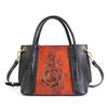 Tote Bag - Retro Vegetable-tanned Cowhide Handbag with Large Capacity, Genuine Leather, Single Shoulder Crossbody Bag