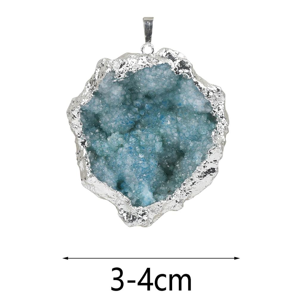 Stone Pendants Necklace Connectors Beautiful Crafts Irregular Shape, Decorative, Art Decor, Women