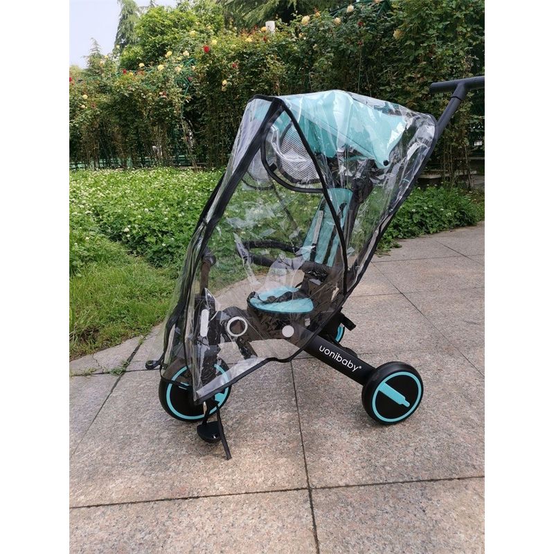 

Uonibaby Детский трехколесный велосипед Дождевик Ветровое стекло для велосипеда Phoenix Ветрозащитный Теплоизолирующий Навес Зима Общие Аксессуары Double zipper with skylight vent (excluding car)