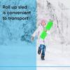 Roll Up Kids Skiing Carpet Plastic Sand Sledding Carpet Snowboard Sled Sledge Ski Board  Winter