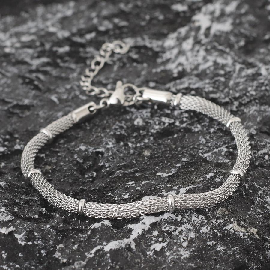 

New Stainless Steel Chain Link Bracelet For Men Handmade Adjustable Punk Braclet Bangle Erkek Bileklik Gifts For Him Pulseria