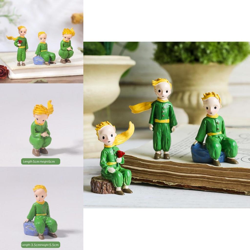 Enchanting Little Prince Resin Figurines For Cake Decorations And Micro Landscapes