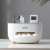Cute Large Storage Napkin Holder Nordic Style Multi-functional Car Tissue Box Light Luxury Storage Box Desktop