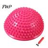 Kids Balance Ball Anti-Slip Thickened Base Hemispheric Massage Design Sensory Early Childhood Trainer Development Non-turning Preschool Activity Toy