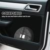 1pcs Black Foldable Leakproof Durable Oxford Cloth Easy Hanging Design Car Trash Can Suitable for Camping Picnic and Office Use