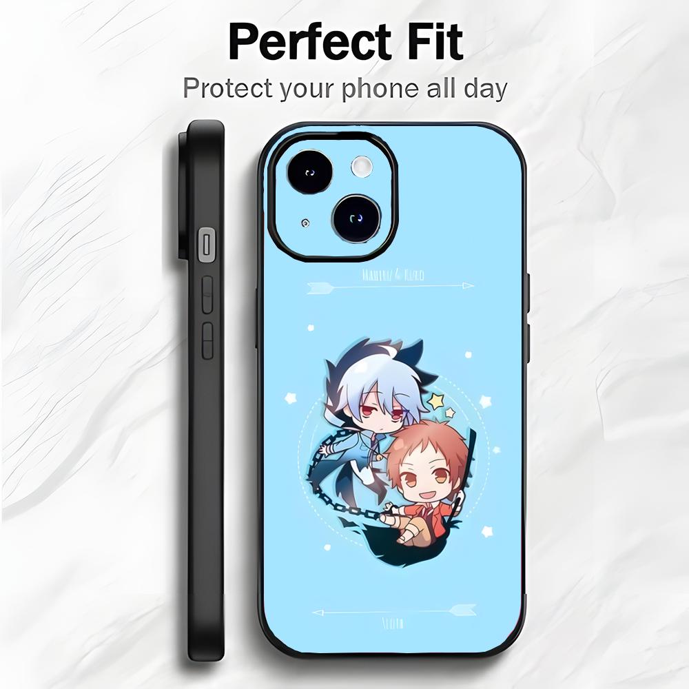 Dark Supernatural Anime S-Servamp Phone Case Phone Case Soft Packaging Lightweight For iPhone17 16 15 14 13ProMax