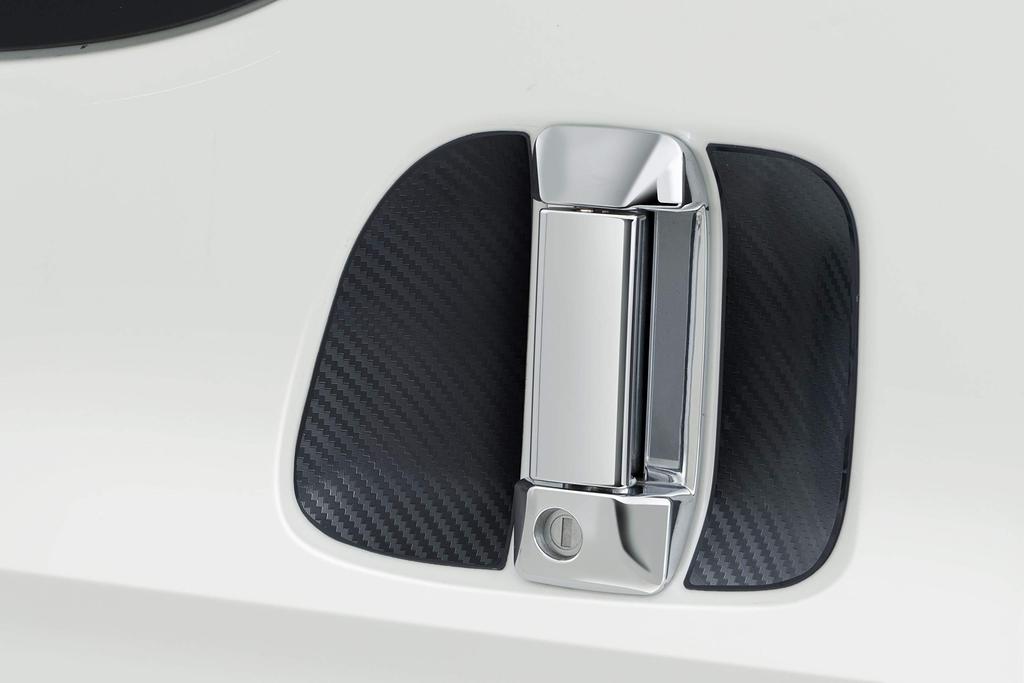 Alpine Door Handle Protector Sheet for Toyota Ace 200 Series 2013 Compatible with both sliding doors (ALPINE) Hiace/Regius (December onwards) -