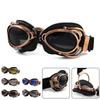 Rymujące Retro motocyklowe gogle rowerowe Pilot Aviator unisex kask okulary wyścigowe okulary ochronne dla Suzuki,