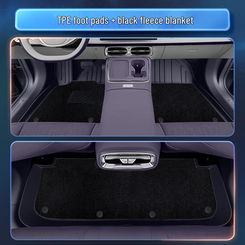 Leapmotor B01 TPE2026 Floor Mats: Custom Five-Seater Car Interior Carpet Accessories
