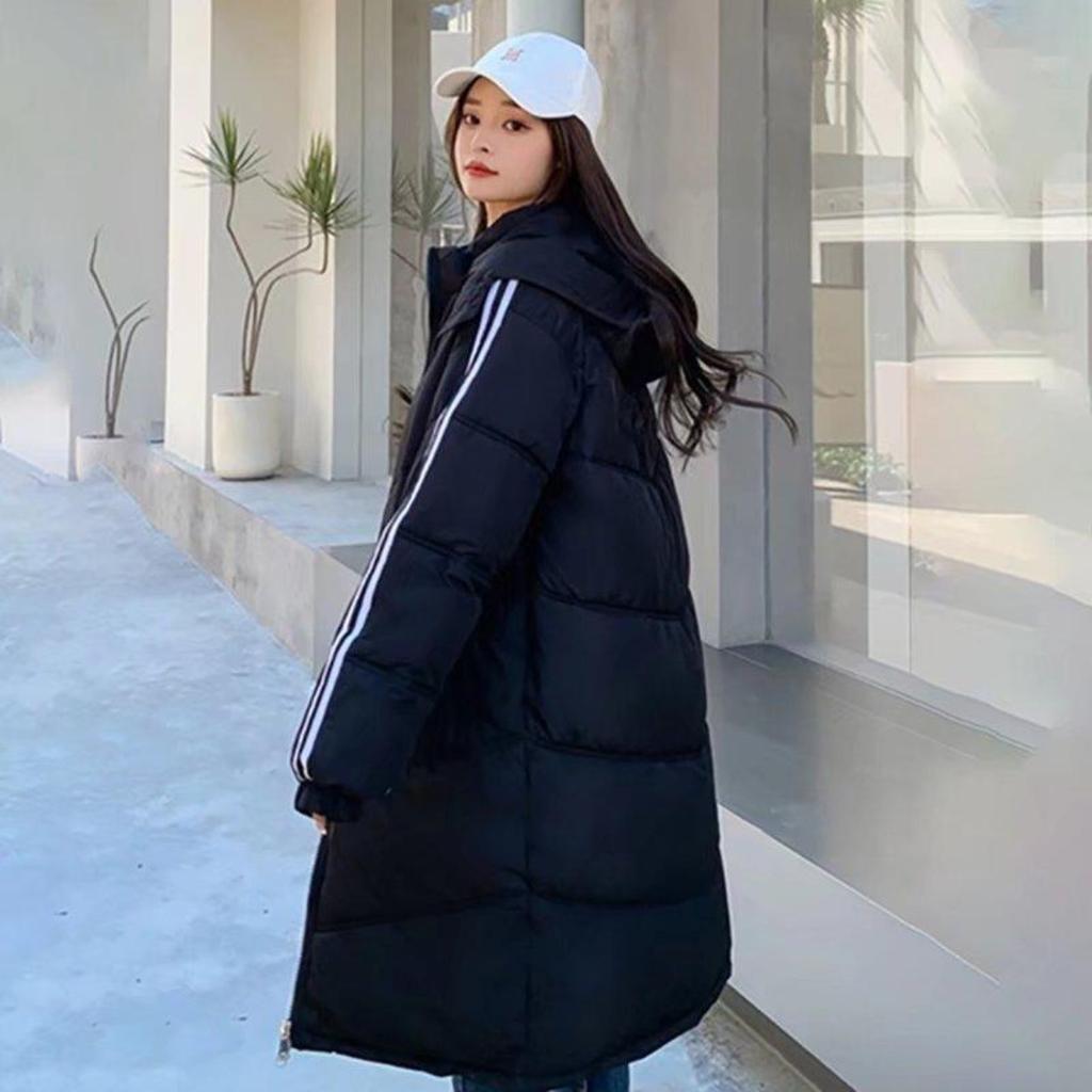 Winter New Down Jacket Ladies Parka Korean Style Mid-length Cotton Coat Loose Casual Padded Padded Jacket