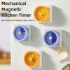 Magnetic Study Timer Kids Timer Mechanical Classroom Alarm Clock Visual Kitchen Timer  Cooking