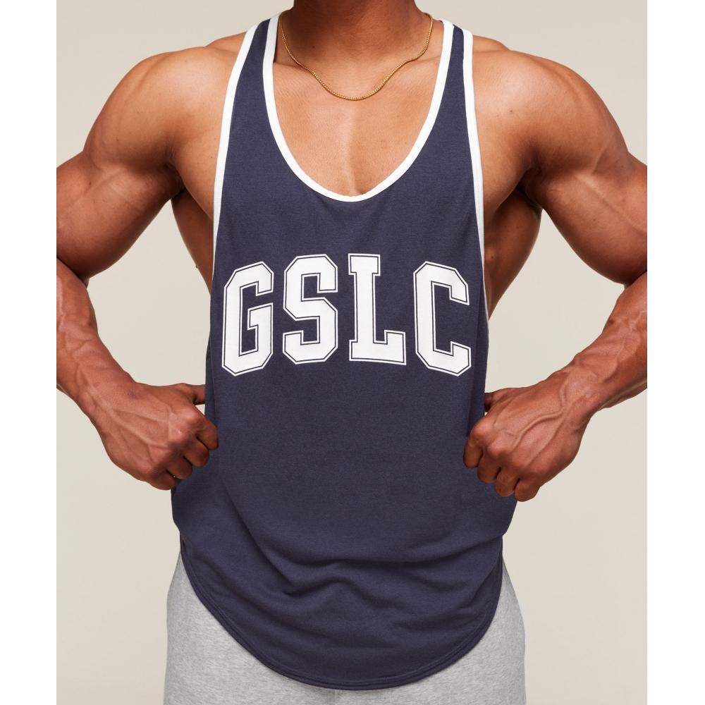 Gymshark Gslc Ringer stRinger Heavy Blue A2c1l Uctn