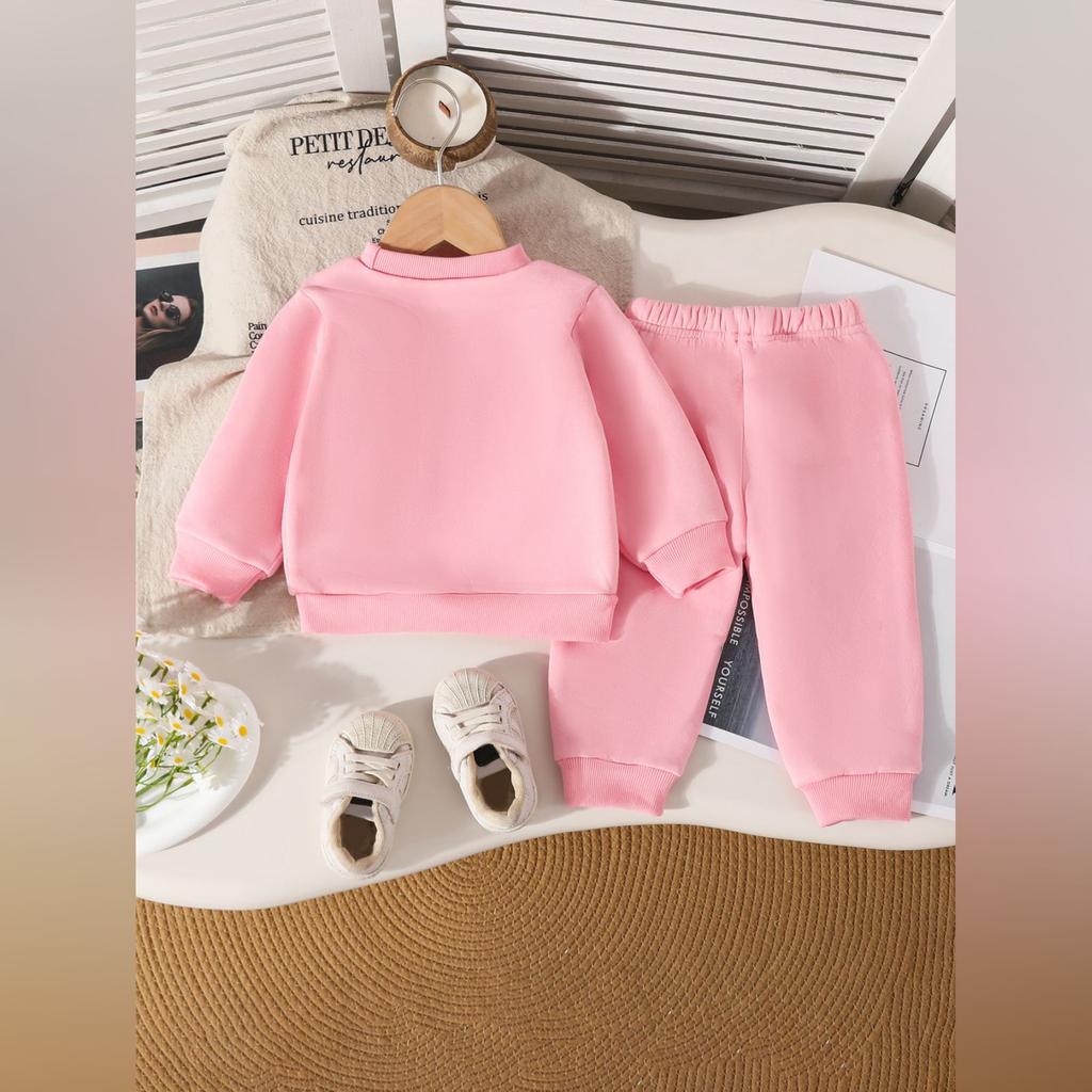 Kids' Long-Sleeve Top Set - Casual, Stylish & Versatile Children's Outfit