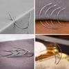 Leather Sewing Needle Curved Needle Set Upholstery Needle Embroidery Needle Saddles Needle