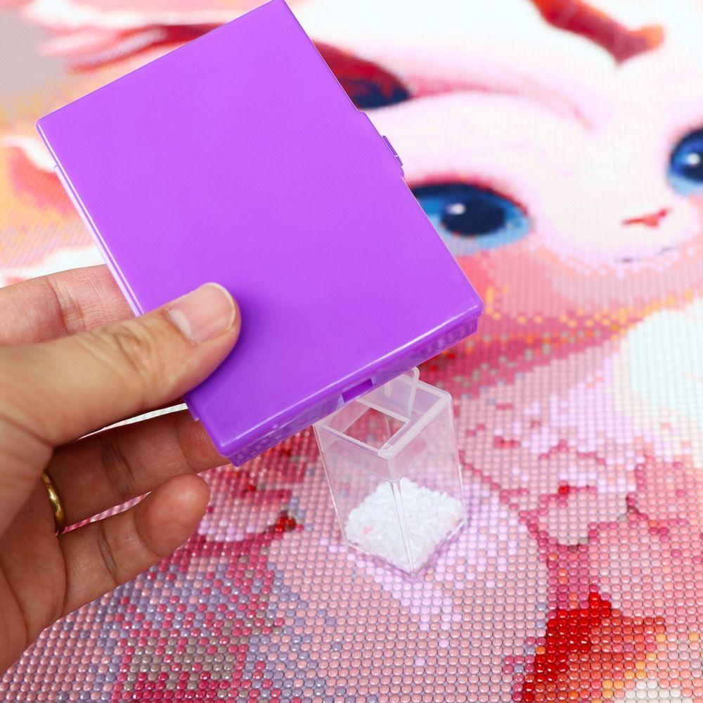 12/24/48Pcs DIY Diamond Art Accessories Diamond Painting Storage Containers  for Nail Art