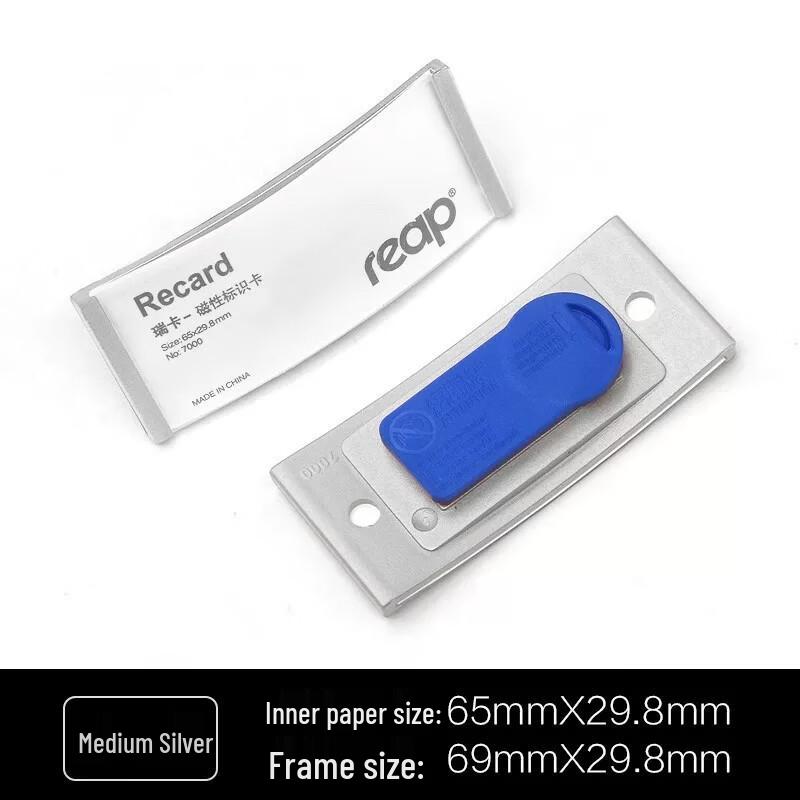 Miao Jiayi Replaceable Aluminum Alloy Work Badges