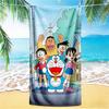 1pc Doraemons Joyful Adventure beach towel,quick drying absorbent beach towel,outdoor sports swimming beach towel,Soft and comfortable Y7281