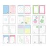 Travel Notebook Retro Notebook Colorful Page Binder Notebook Sweet Clovers Notebook Office School Supplies for Students