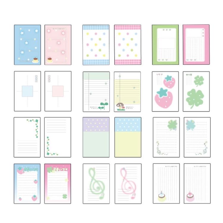Travel Notebook Retro Notebook Colorful Page Binder Notebook Sweet Clovers Notebook Office School Supplies for Students