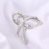 6 Pieces Elegant Bow Knot Napkin Rings Zinc Zinc Zinc Alloy Napkin Buckle  Festive Occasions