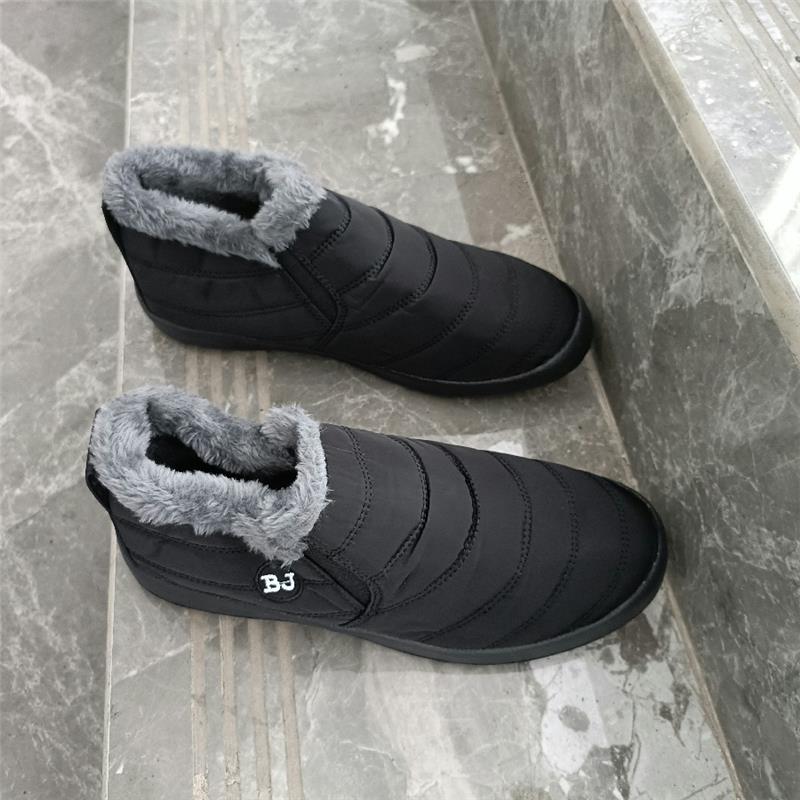 Men Boots Lightweight Winter Shoes For Men Snow Boots Waterproof Winter Footwear Plus Size 47 Slip On Unisex Ankle Winter Boot