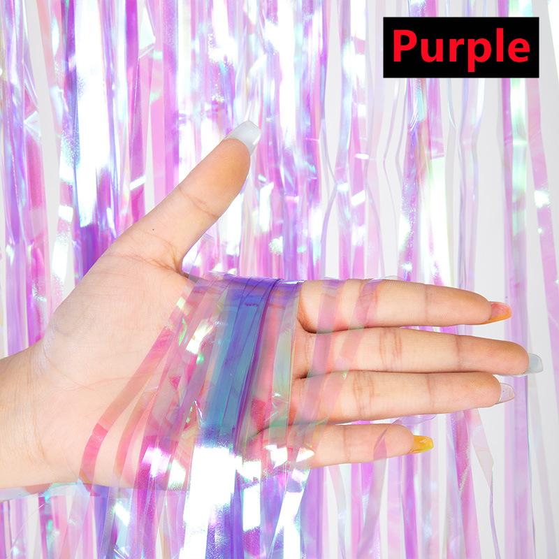 4/2/1Pack Gorgeous Backdrop Curtains Tinsel Fringe Foil Curtain Baby Shower Wedding Birthday Party Decoration Photo Booth Props