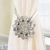Excellent Curtain Buckle Eye-catching Rust-proof Portable Flower Shaped Magnetic Curtain Strap for Living Room
