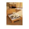 Solid Wood Cat Bed Dog Bed Removable Mat Washable All Season Universal Cat Nest Dog House Pet Supplies Pet Bed Within 7kg