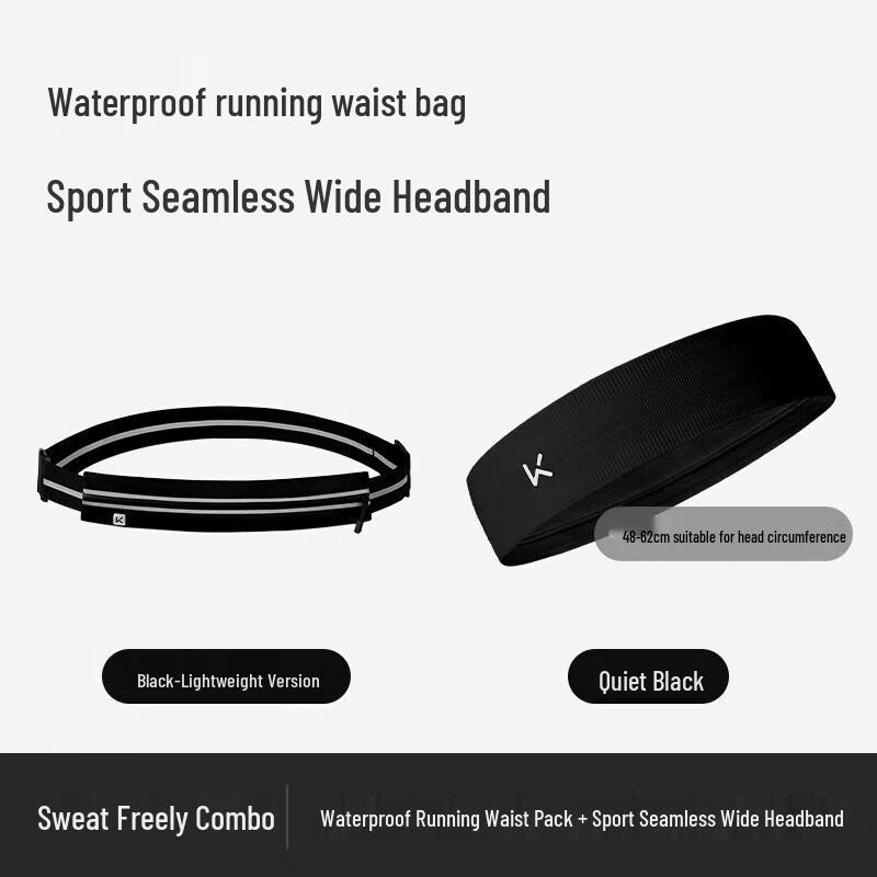 Светоотражающая поясная сумка для бега