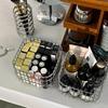 4pcs Stainless Steel Storage Baskets with Open Weave Design Multi-Purpose Organizer for Bathroom Kitchen Desk Storage Resistant