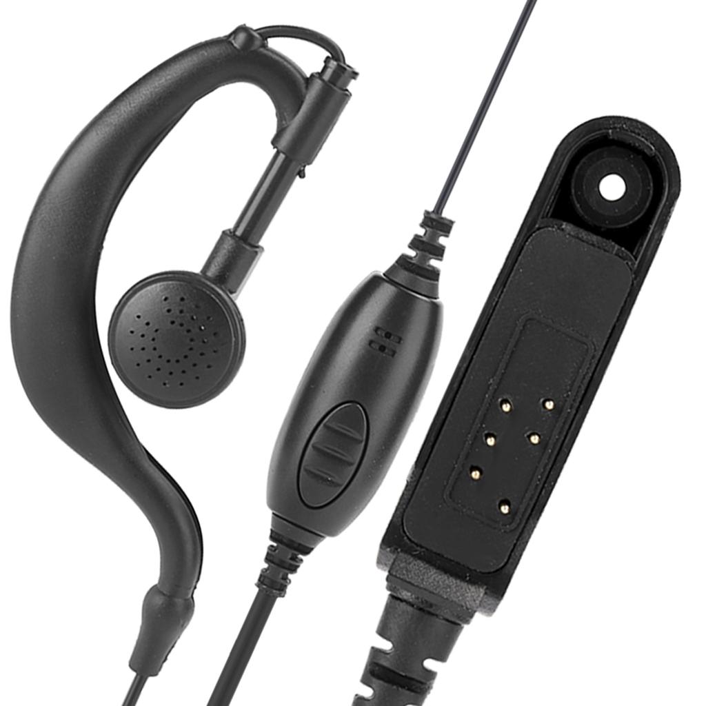 Tragbares Headset Walkie Talkie PTT-Mikrofon Lautsprecher Kopfhörer für UV‑ 9R PLUS Mobilfunkgeräte